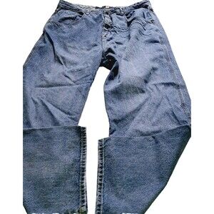 Vintage Marithe Francois Girbaud Men Jeans 42X32 Y2K Baggy Wide Leg